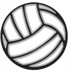 Volleyball Ball Vector Image Icons